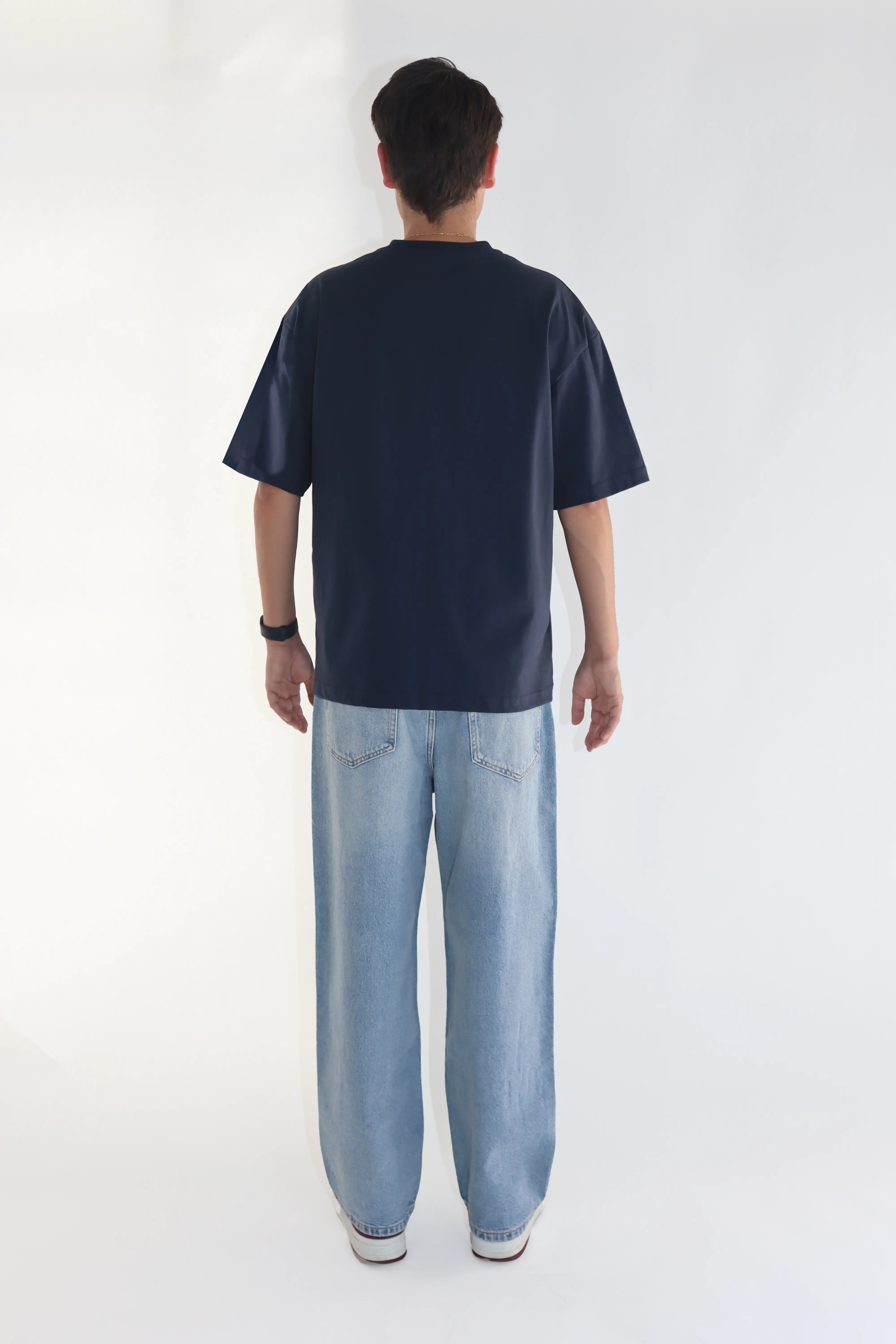 NAVY 250 GSM OVERSIZE